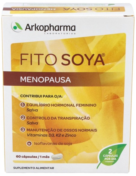 Arkopharma Fitosoya Menopausia, 60 Cápsulas