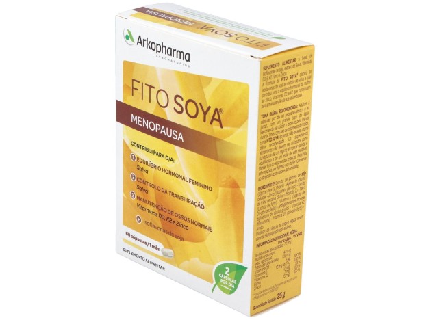 Arkopharma Fitosoya Menopausia, 60 Cápsulas