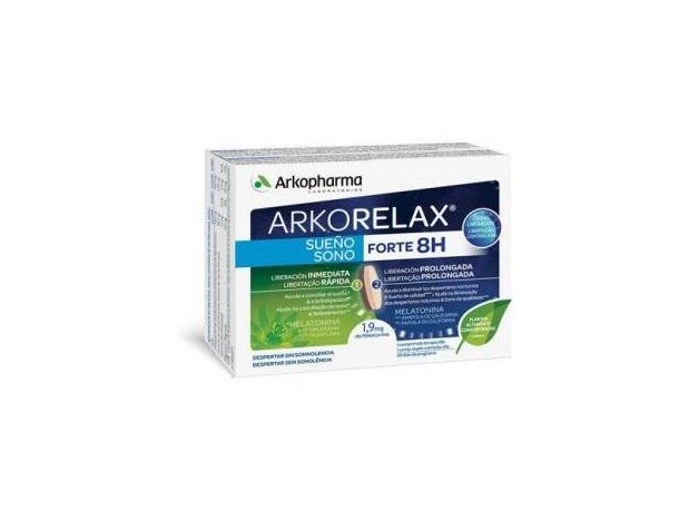 Arkopharma Arkorelax Sueño Forte 8H, 30...