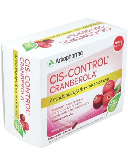 Arkopharma Cis-Control Cranberola 120Caps
