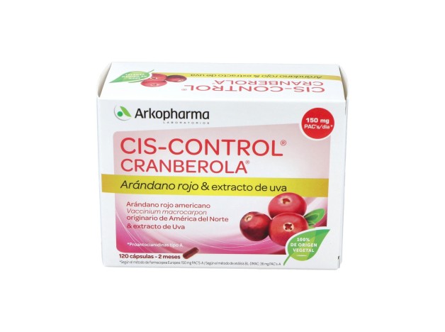 Arkopharma Cis-Control Cranberola 120Caps