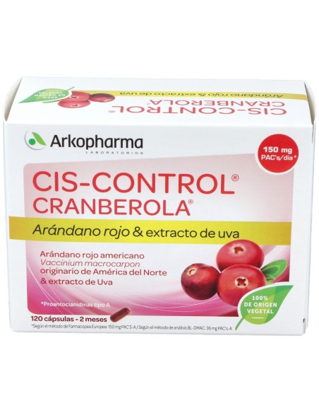 Arkopharma Cis-Control Cranberola 120Caps