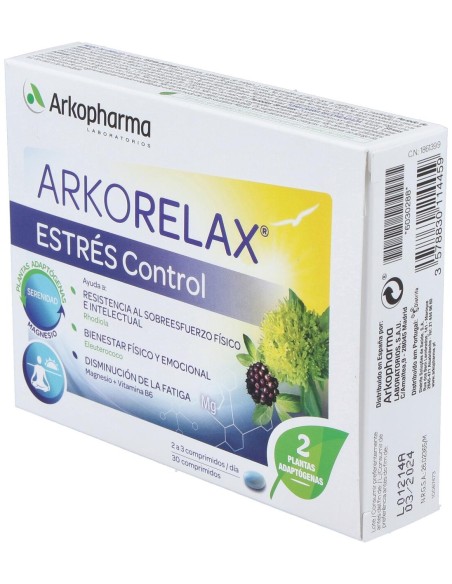 Arkorelax Estres 30Comp.