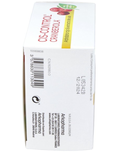 Arkopharma Cis-Control Cranberola 120Caps