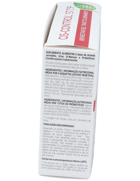 Arkopharma Cis-Control Stop 10 Sobres + 5 Sticks