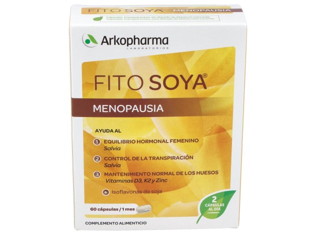Arkopharma Fitosoya Menopausia, 60 Cápsulas