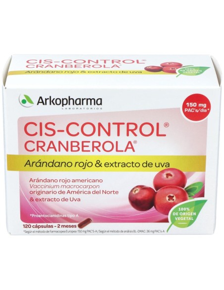 Arkopharma Cis-Control Cranberola 120Caps