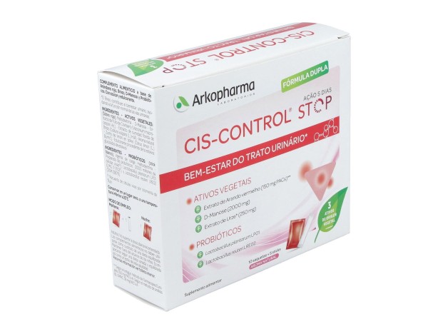 Arkopharma Cis-Control Stop 10 Sobres + 5 Sticks