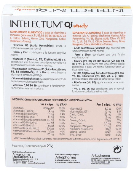 Intelectum Study 30Cap.
