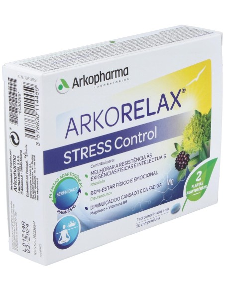Arkorelax Estres 30Comp.