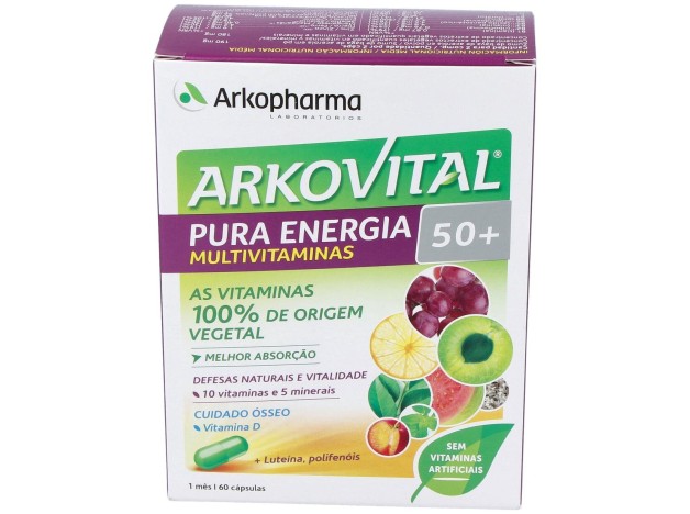 Arkovital Pura Energia Senior +50 60Cap.