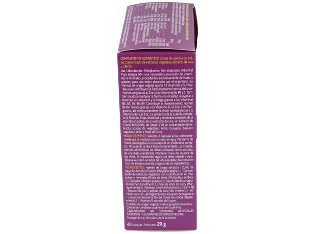 Arkovital Pura Energia Senior +50 60Cap.