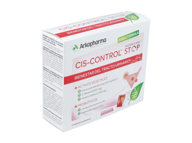 Arkopharma Cis-Control Stop 10 Sobres + 5 Sticks