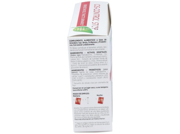 Arkopharma Cis-Control Stop 10 Sobres + 5 Sticks
