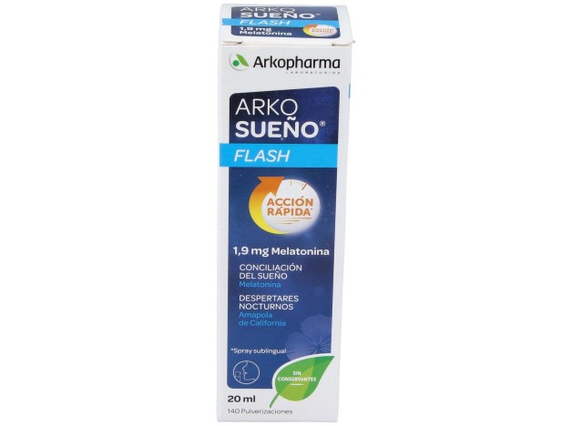 Arkopharma Arkosueño Flash Spray Sublingual 20Ml
