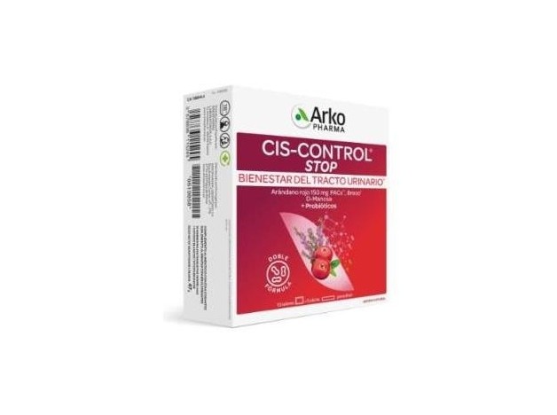 Arkopharma Cis-Control Stop 10 Sobres + 5 Sticks