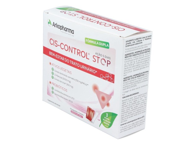 Arkopharma Cis-Control Stop 10 Sobres + 5 Sticks