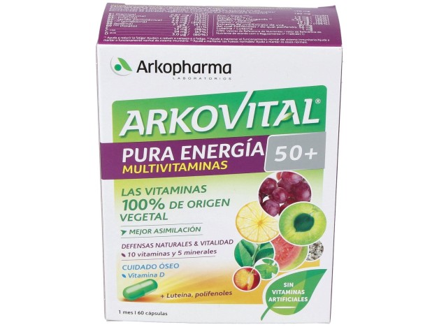 Arkovital Pura Energia Senior +50 60Cap.