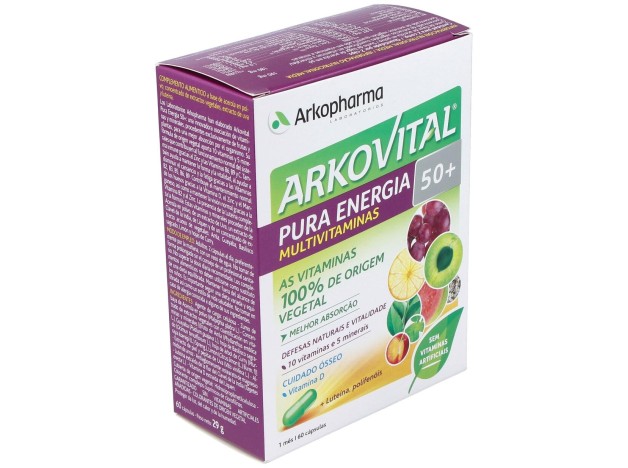 Arkovital Pura Energia Senior +50 60Cap.