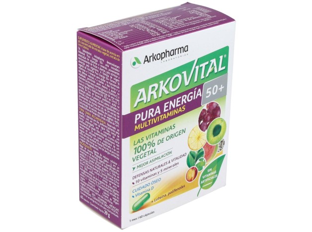 Arkovital Pura Energia Senior +50 60Cap.