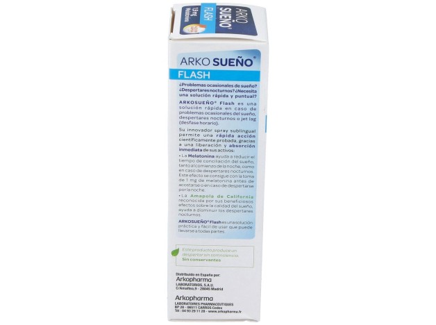 Arkopharma Arkosueño Flash Spray Sublingual 20Ml