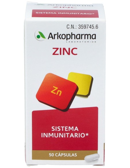 Arkopharma Zinc 50Caps