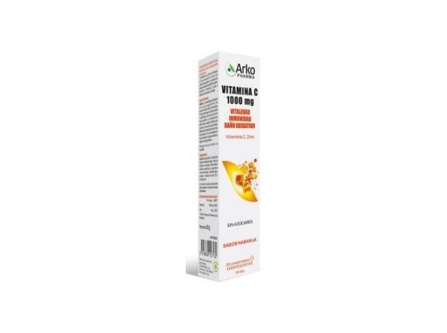 Arkovital Vitamina C 1000Mg 20Comp Efervescentes.