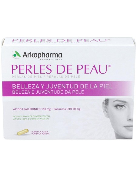 Arkopharma Perlas De Piel Ácido Hialurónico + Coenzima Q10 30Caps