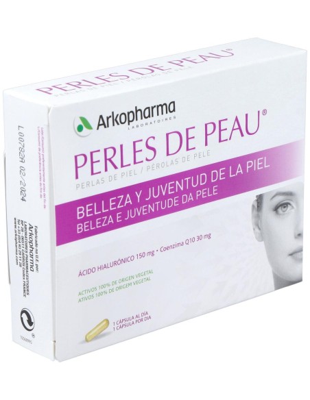 Arkopharma Perlas De Piel Ácido Hialurónico + Coenzima Q10 30Caps