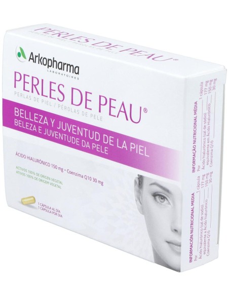 Arkopharma Perlas De Piel Ácido Hialurónico + Coenzima Q10 30Caps