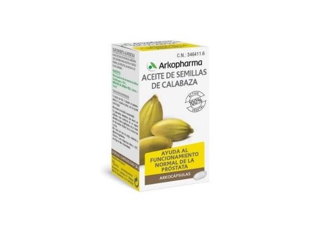 Aceite De Semillas De Calabaza 50Arkocapsulas.Bio