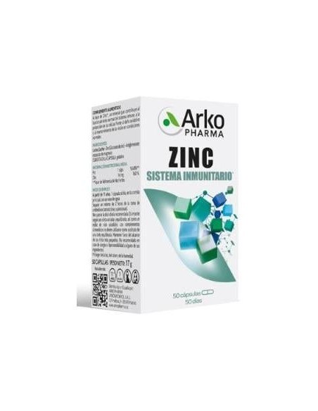 Arkopharma Zinc 50Caps