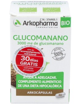 Glucomanano 80Arkocapsulas....