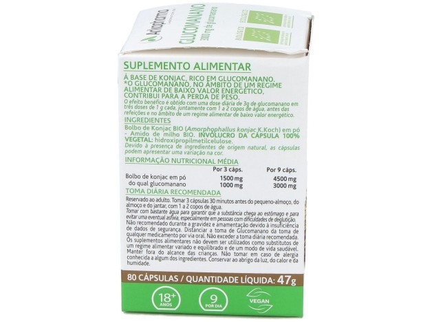 Glucomanano 80Arkocapsulas. Bio