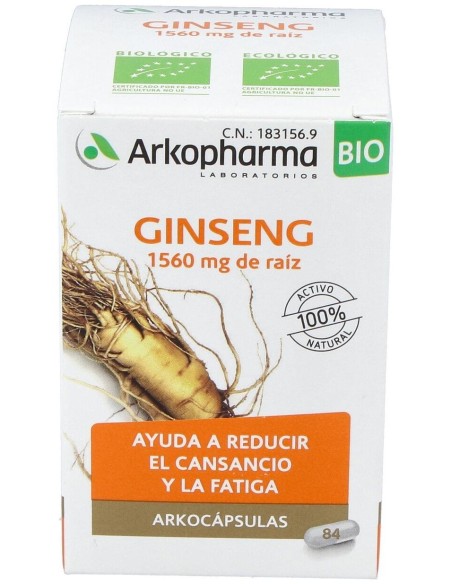 Ginseng 84Arkocapsulas. Bio