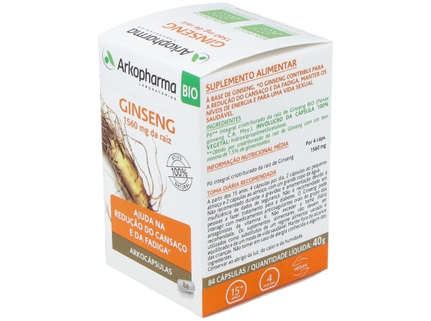 Ginseng 84Arkocapsulas. Bio