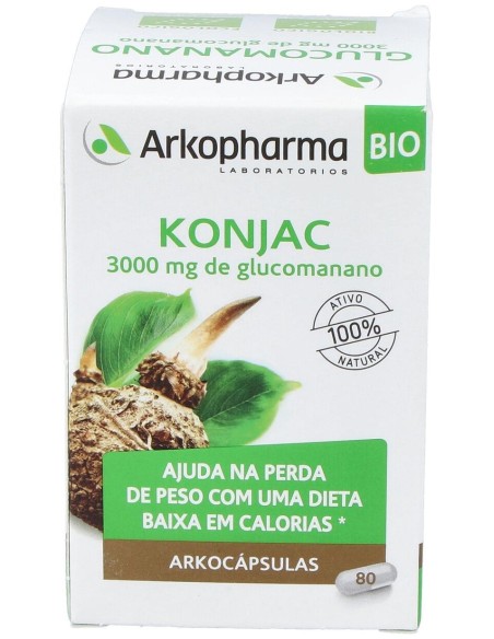 Glucomanano 80Arkocapsulas. Bio