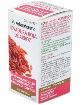 Levadura Roja De Arroz...