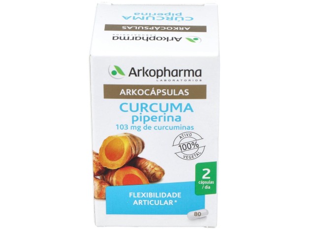 Curcuma 80Arkocapsulas. Bio