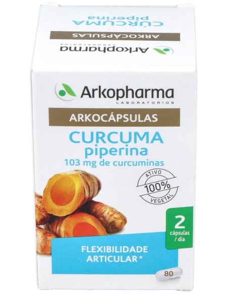 Curcuma 80Arkocapsulas. Bio