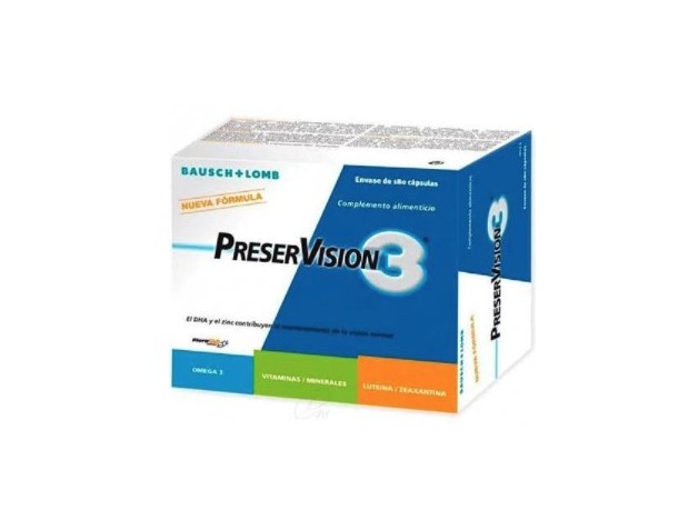 PRESERVISION 3 180 CAPSULAS
