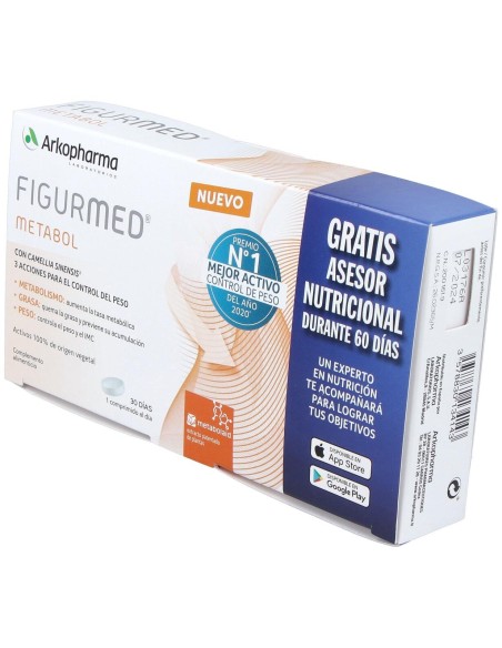 Arkopharma Figurmed Metabol, 30 Cápsulas