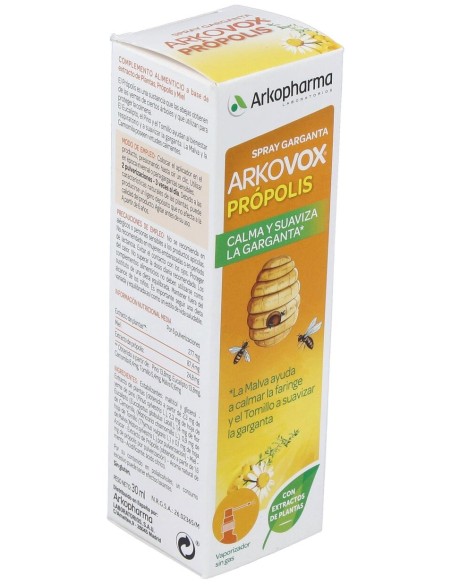 Arkovox Propolis Garganta Spray 30Ml.
