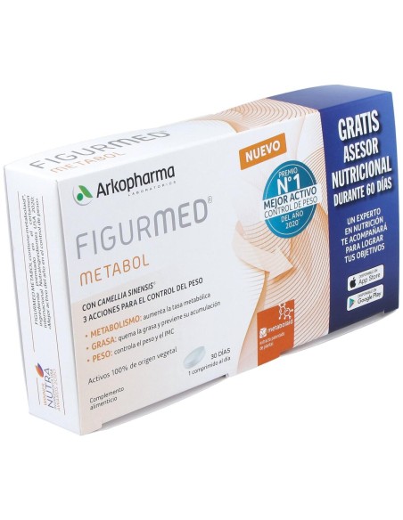 Arkopharma Figurmed Metabol, 30 Cápsulas