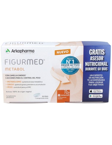 Arkopharma Figurmed Metabol, 30 Cápsulas