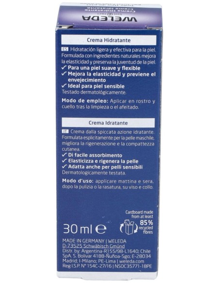 For Men Crema Hidratante, Hidratantes Y Nutritivos Weleda - Perfumes Club
