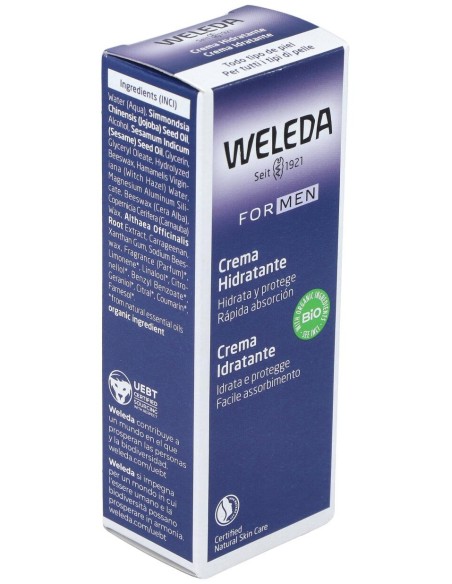 For Men Crema Hidratante, Hidratantes Y Nutritivos Weleda - Perfumes Club