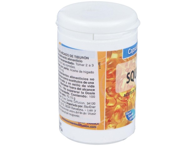 Aceite De Higado De Tiburon 500Mg. 100Cap.