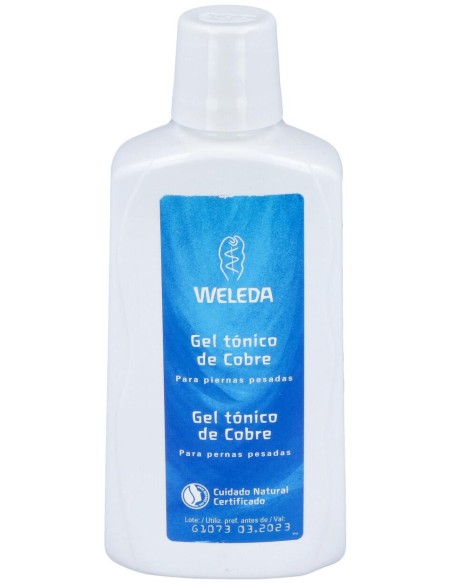 Cobre Gel Tónico Para Piernas Pesadas 200 Ml