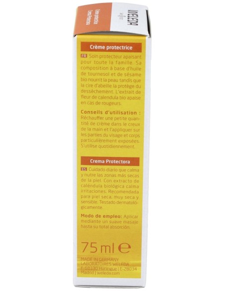 Caléndula Crema Protectora 75 Ml